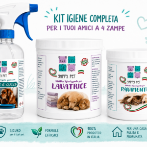Yappy Pet Kit Igiene Completa